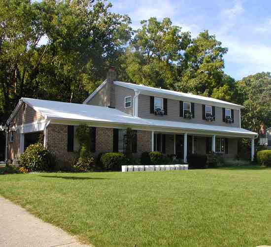 New White Roof Equals Cooler House